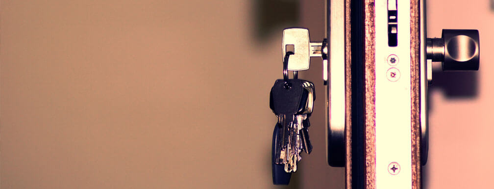 keys in door